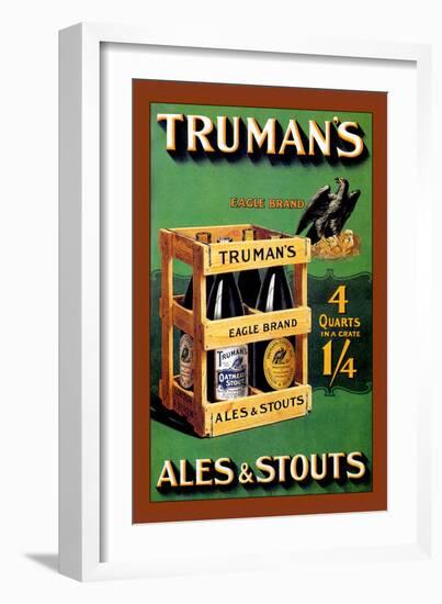 Truman's Ales and Stouts-Frances Smith-Framed Art Print