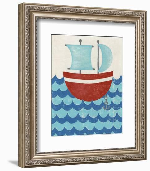 Truman's Voyage I-Chariklia Zarris-Framed Art Print