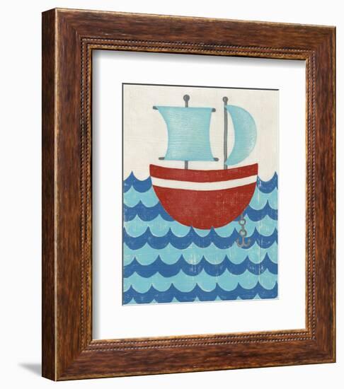 Truman's Voyage I-Chariklia Zarris-Framed Art Print