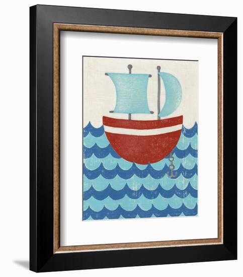 Truman's Voyage I-Chariklia Zarris-Framed Art Print