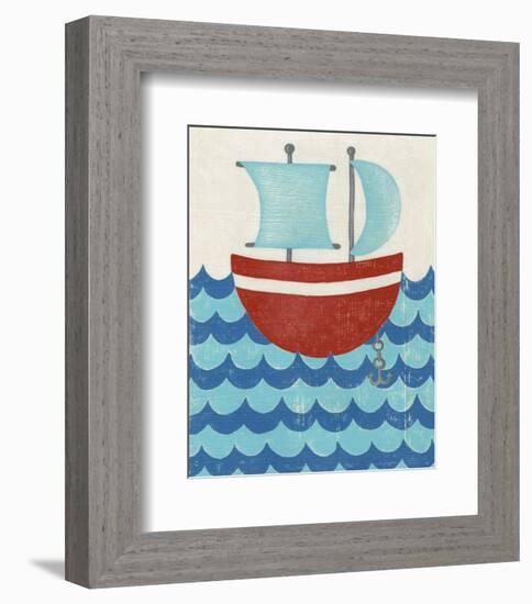 Truman's Voyage I-Chariklia Zarris-Framed Art Print