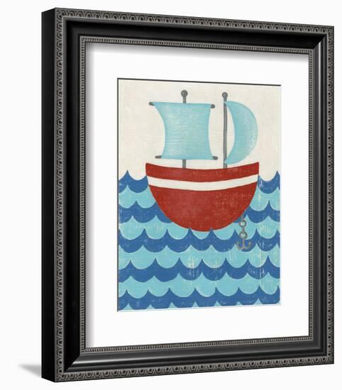 Truman's Voyage I-Chariklia Zarris-Framed Art Print