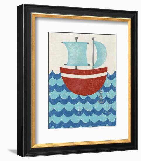 Truman's Voyage I-Chariklia Zarris-Framed Art Print