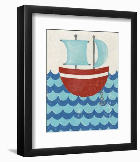 Truman's Voyage I-Chariklia Zarris-Framed Art Print