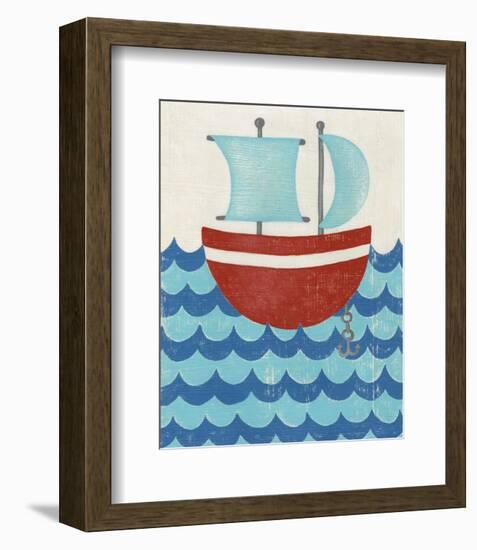 Truman's Voyage I-Chariklia Zarris-Framed Art Print