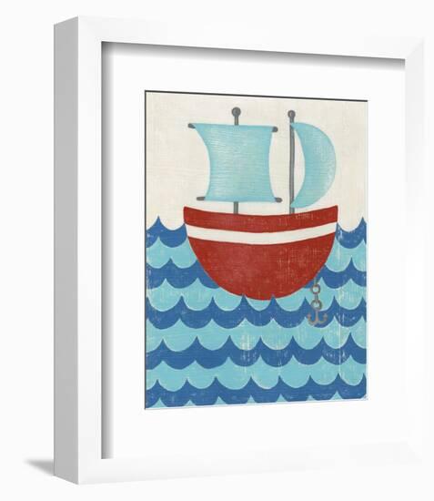 Truman's Voyage I-Chariklia Zarris-Framed Art Print