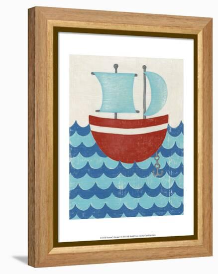 Truman's Voyage I-Chariklia Zarris-Framed Stretched Canvas