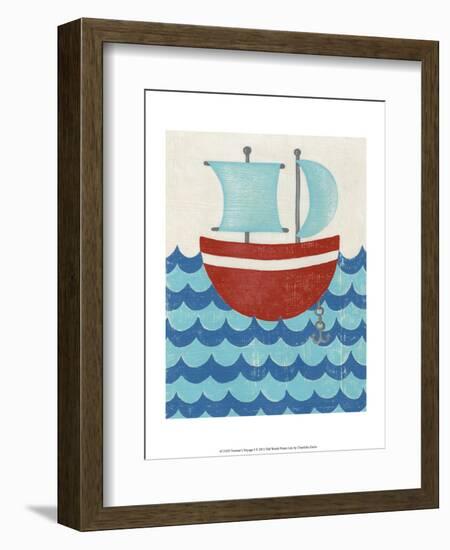 Truman's Voyage I-Chariklia Zarris-Framed Art Print