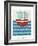 Truman's Voyage I-Chariklia Zarris-Framed Art Print