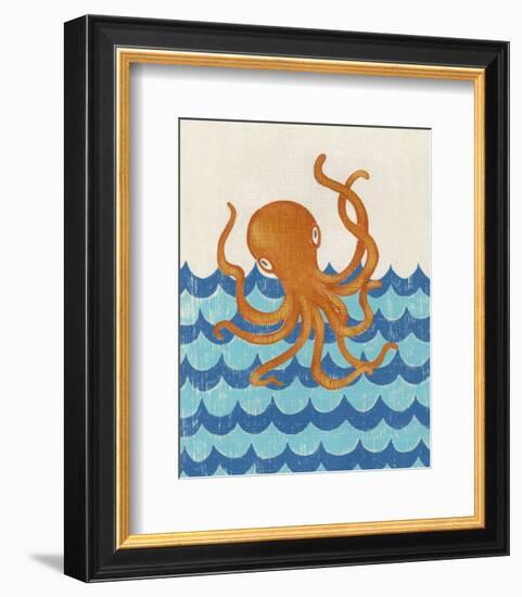 Truman's Voyage II-Chariklia Zarris-Framed Art Print