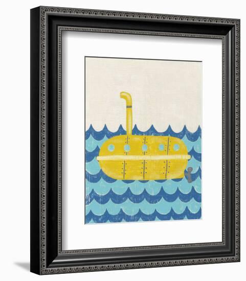 Truman's Voyage IV-Chariklia Zarris-Framed Art Print