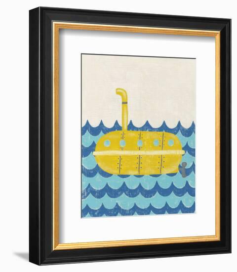 Truman's Voyage IV-Chariklia Zarris-Framed Art Print