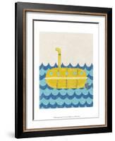 Truman's Voyage IV-Chariklia Zarris-Framed Art Print