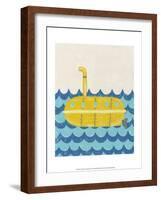 Truman's Voyage IV-Chariklia Zarris-Framed Art Print