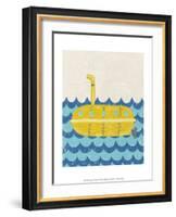 Truman's Voyage IV-Chariklia Zarris-Framed Art Print