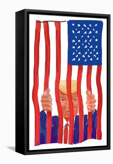 Trump, 2022 (Digital Print)-Lincoln Seligman-Framed Premier Image Canvas