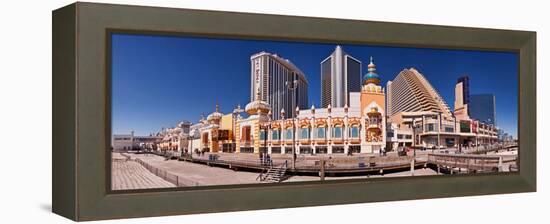 Trump's Taj Mahal Casino Along the Boardwalk, Atlantic City, New Jersey, USA-null-Framed Stretched Canvas