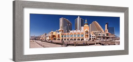 Trump's Taj Mahal Casino Along the Boardwalk, Atlantic City, New Jersey, USA-null-Framed Photographic Print
