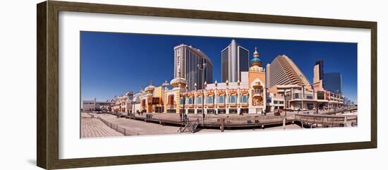 Trump's Taj Mahal Casino Along the Boardwalk, Atlantic City, New Jersey, USA-null-Framed Photographic Print