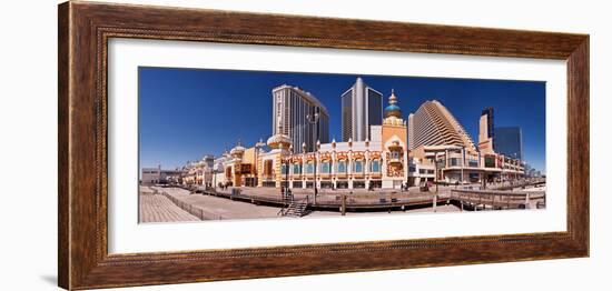 Trump's Taj Mahal Casino Along the Boardwalk, Atlantic City, New Jersey, USA-null-Framed Photographic Print