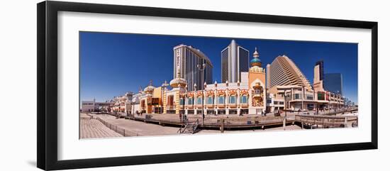 Trump's Taj Mahal Casino Along the Boardwalk, Atlantic City, New Jersey, USA-null-Framed Photographic Print