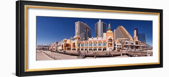 Trump's Taj Mahal Casino Along the Boardwalk, Atlantic City, New Jersey, USA-null-Framed Photographic Print