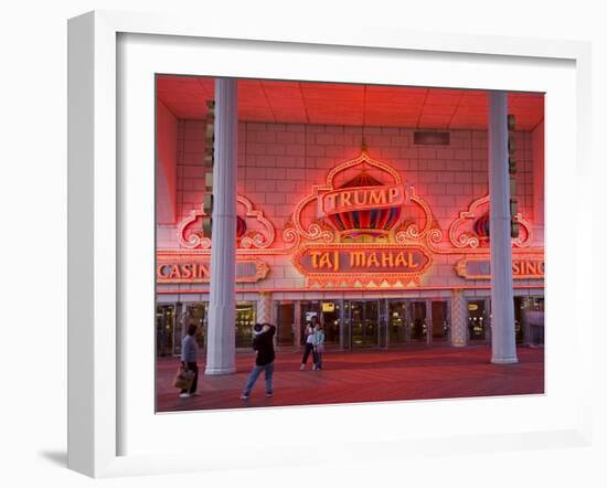 Trump Taj Mahal Casino, Atlantic City, New Jersey, United States of America, North America-Richard Cummins-Framed Photographic Print