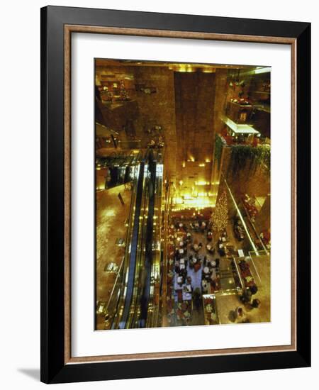 Trump Tower Atrium-Ted Thai-Framed Photographic Print