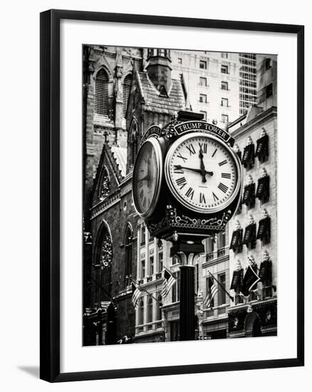 Trump Tower Clock-Philippe Hugonnard-Framed Photographic Print