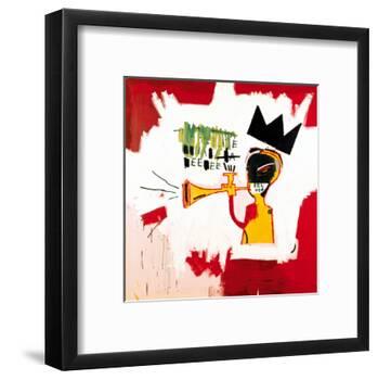 Trumpet, 1984-Jean-Michel Basquiat-Framed Giclee Print