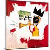 Trumpet, 1984-Jean-Michel Basquiat-Mounted Giclee Print