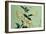 Trumpet Lilies-Katsushika Hokusai-Framed Giclee Print