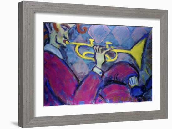 Trumpet-Gina Bernardini-Framed Giclee Print