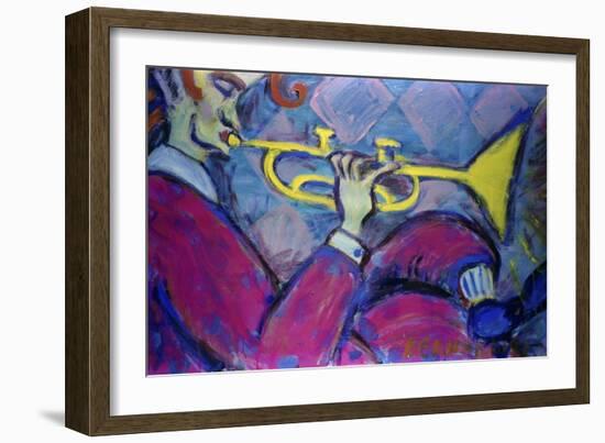 Trumpet-Gina Bernardini-Framed Giclee Print