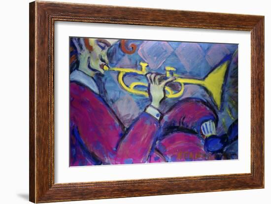 Trumpet-Gina Bernardini-Framed Giclee Print