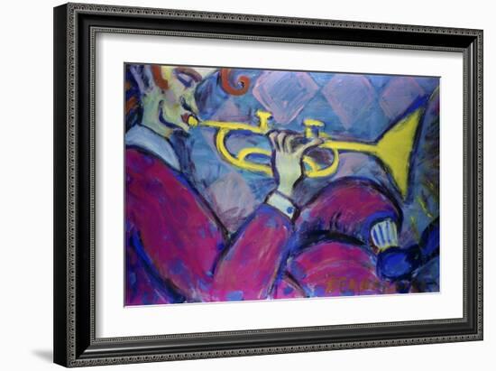 Trumpet-Gina Bernardini-Framed Giclee Print