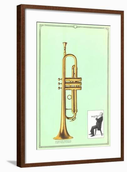 Trumpet-null-Framed Art Print