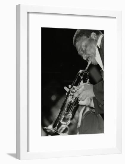 Trumpeter Cat Anderson Performing at the Newport Jazz Festival, Ayresome Park, Middlesbrough, 1978-Denis Williams-Framed Photographic Print
