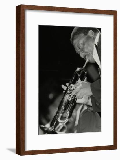 Trumpeter Cat Anderson Performing at the Newport Jazz Festival, Ayresome Park, Middlesbrough, 1978-Denis Williams-Framed Photographic Print