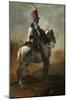 Trumpeter of the Hussars, C.1815-20 (Oil on Canvas)-Theodore Gericault-Mounted Giclee Print