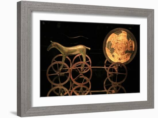 Trundholm Sun Chariot, Bronze Age-Detlev Van Ravenswaay-Framed Photographic Print