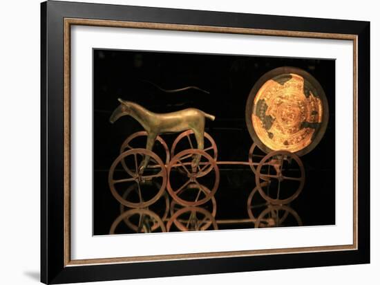 Trundholm Sun Chariot, Bronze Age-Detlev Van Ravenswaay-Framed Photographic Print