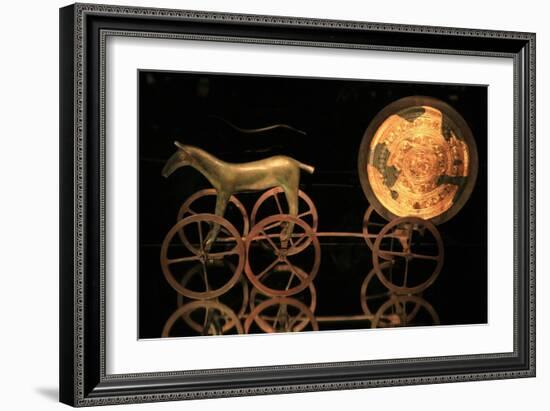 Trundholm Sun Chariot, Bronze Age-Detlev Van Ravenswaay-Framed Photographic Print