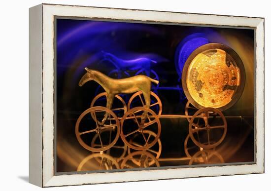 Trundholm Sun Chariot-Detlev Van Ravenswaay-Framed Premier Image Canvas