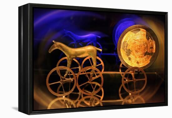 Trundholm Sun Chariot-Detlev Van Ravenswaay-Framed Premier Image Canvas