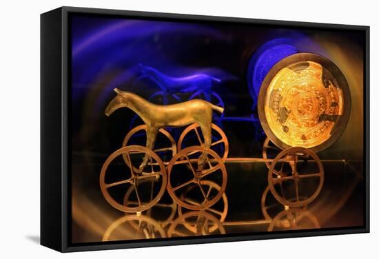 Trundholm Sun Chariot-Detlev Van Ravenswaay-Framed Premier Image Canvas