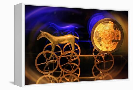 Trundholm Sun Chariot-Detlev Van Ravenswaay-Framed Premier Image Canvas