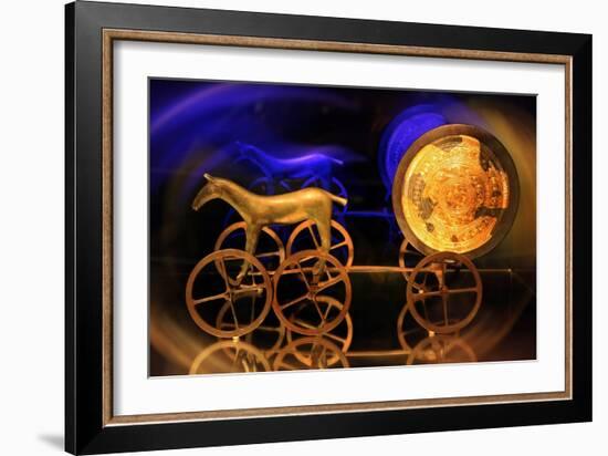 Trundholm Sun Chariot-Detlev Van Ravenswaay-Framed Photographic Print