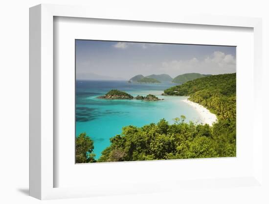 Trunk Bay at St. John Island in U. S. Virgin Islands-Macduff Everton-Framed Photographic Print