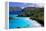 Trunk Bay Beach, St John, US Virgin Islands-George Oze-Framed Premier Image Canvas